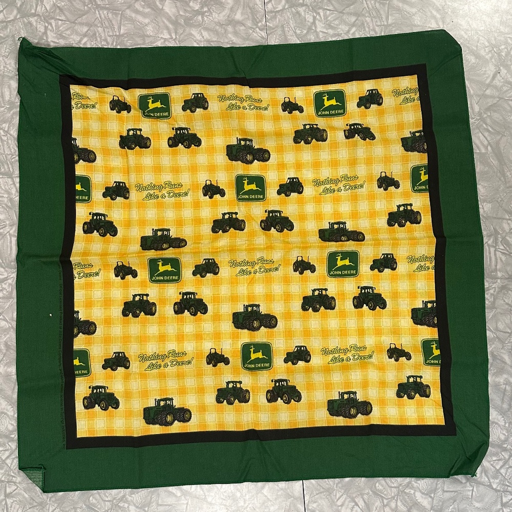 JOHN DEERE BANDANA SCARF
